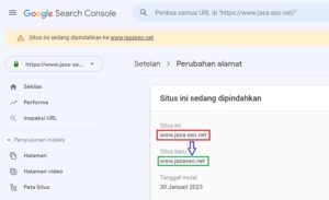 ganti domain